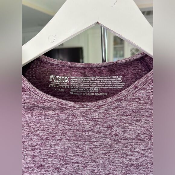 Pink Activewear 3 Tops Seamless Collection size Medium EUC - Picture 9 of 16